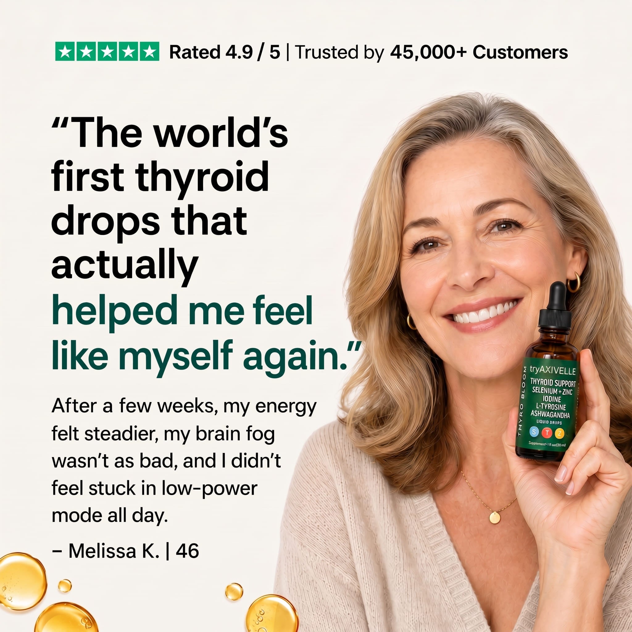 TryAxivelle Thyroid Balance Drops
