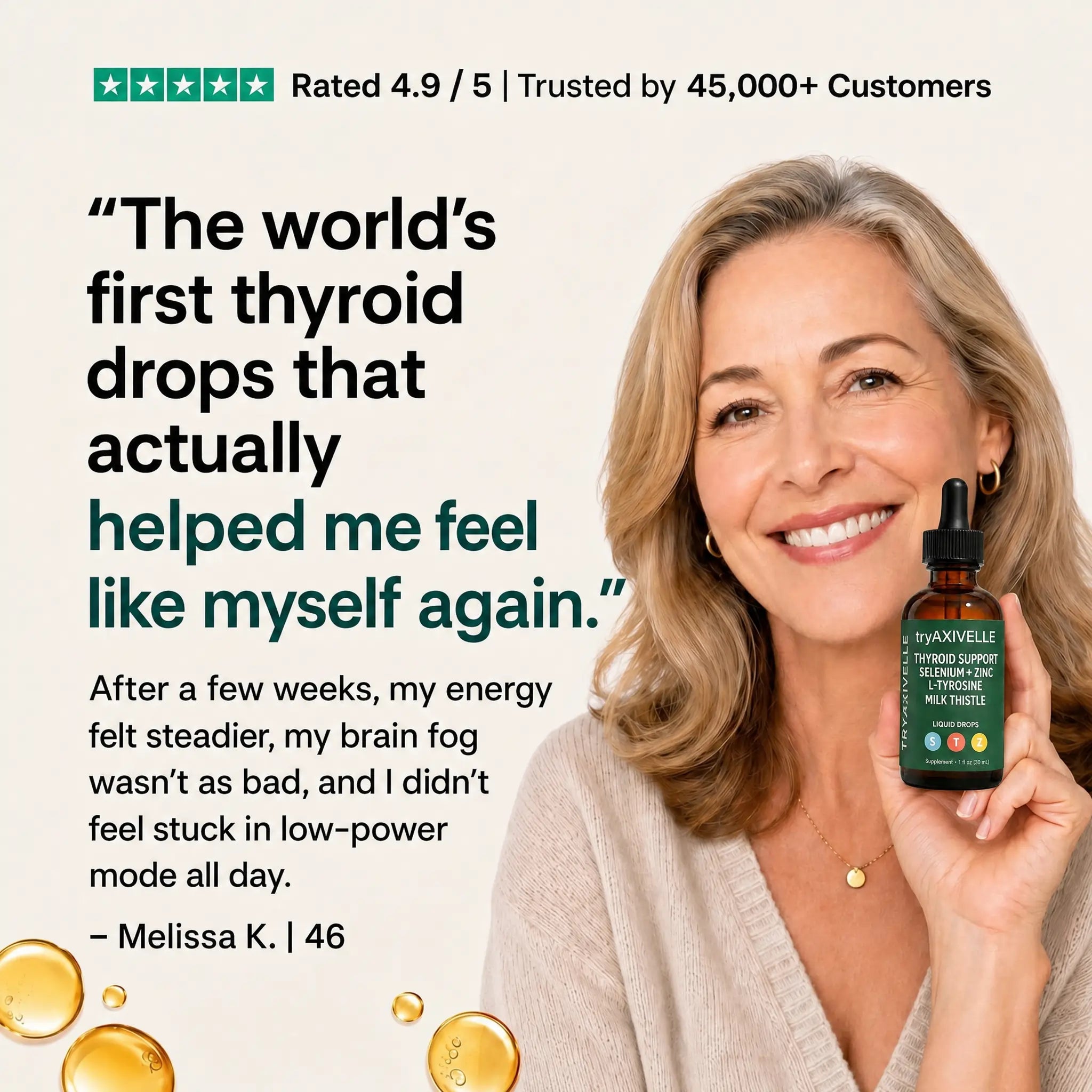 TryAxivelle Thyroid Balance Drops