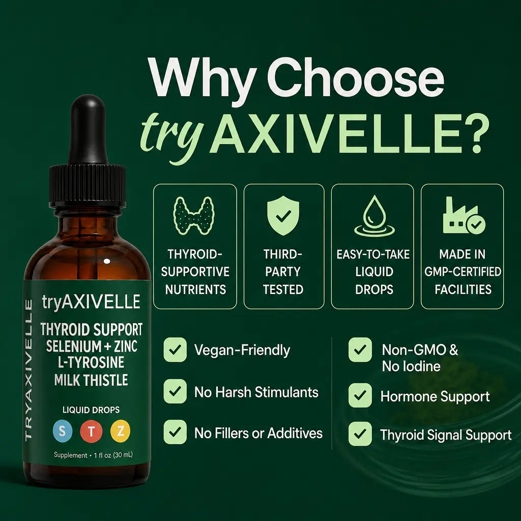 TryAxivelle Thyroid Balance Drops